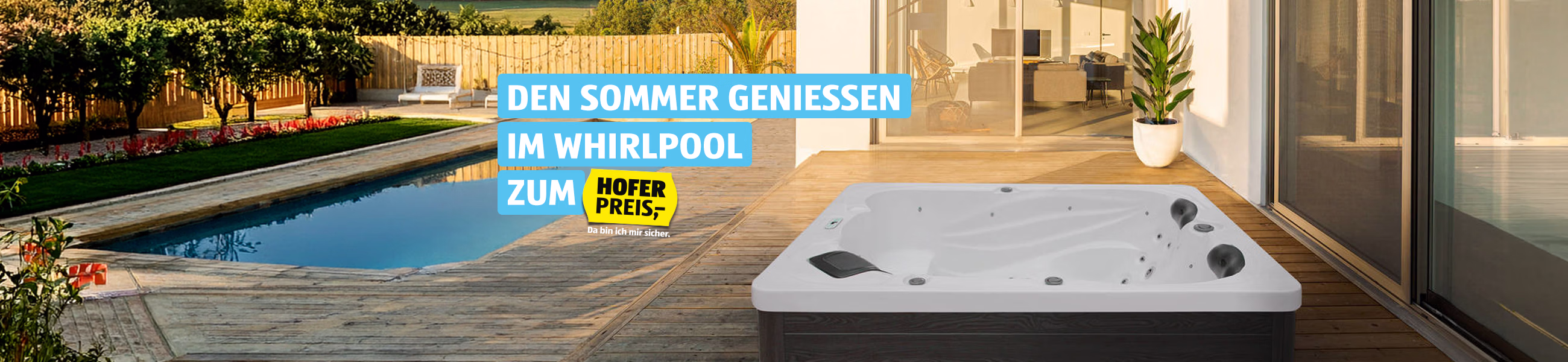 Whirlpools zum HOFER Preis